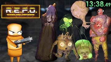 The NEW Killing ALL Monsters Speedrun in R.E.P.O.