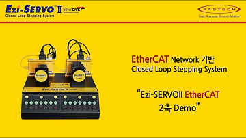 99  200122 Ezi-SERVOII EtherCAT 2축 Demo KOR