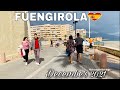 FUENGIROLA MALAGA SPAIN BEACH WALK IN DECEMBER 2021 [4K]