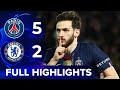 The DRAMA In PARIS 5 2 PSG Vs Chelsea Highlights UEFA Champions League Kvaratskhelia Dembele Goal