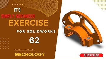 SolidWorks Exercise-62 |SolidWorks Tutorial-62 |SolidWorks Tutorial For Ultimate Beginner