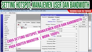 How To Set Up Hotspot User Management And Bandwidth On A Mikrotik Router In Virtual Box