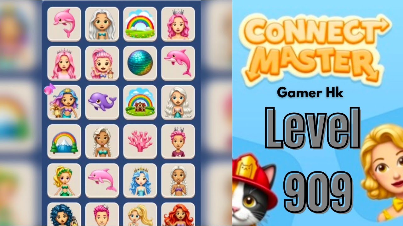 Master 909 Connect Master level 909 Walkthrough Solution - YouTube
