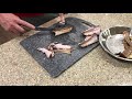 How To Fillet a Rattlesnake After it is Cooked