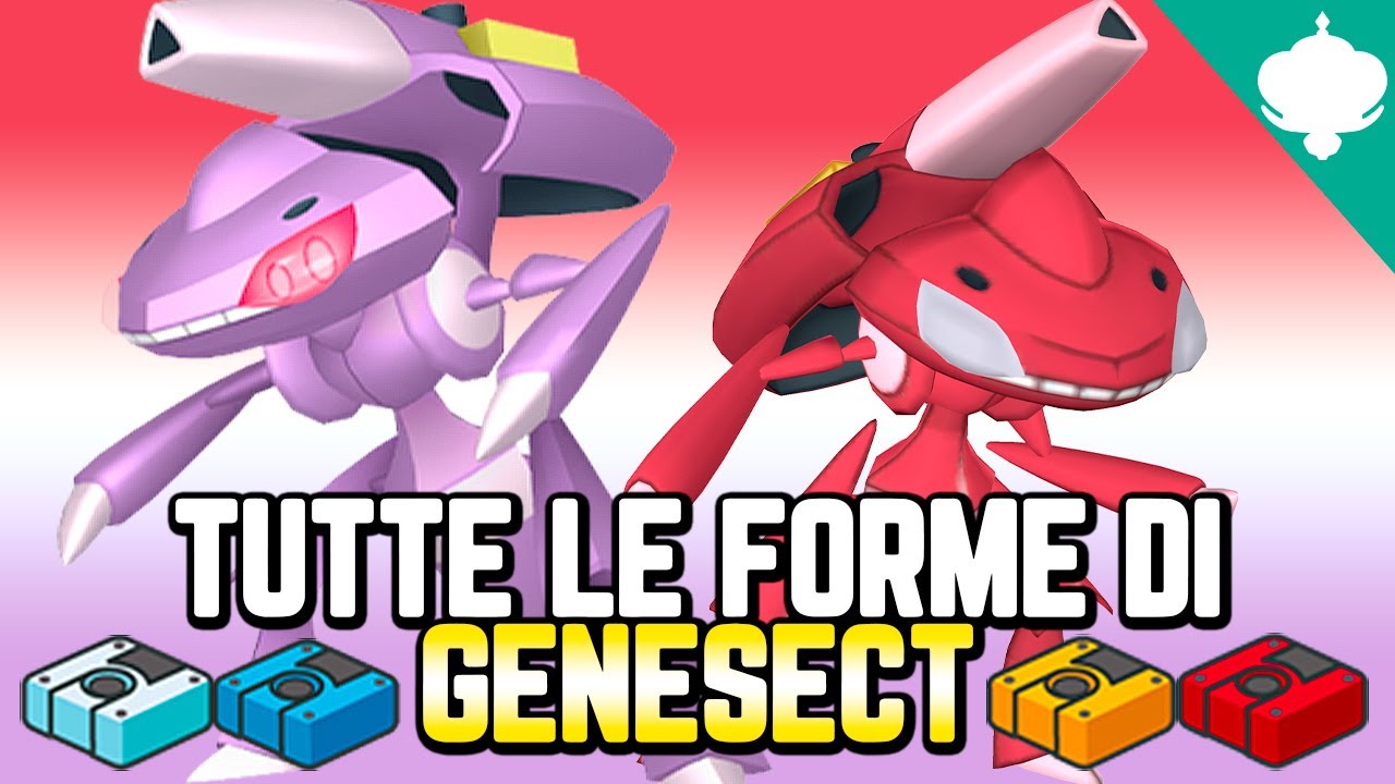 [GUIDA] TUTTE LE FORME DI GENESECT + moduli - Pokemon DLC le terre ...