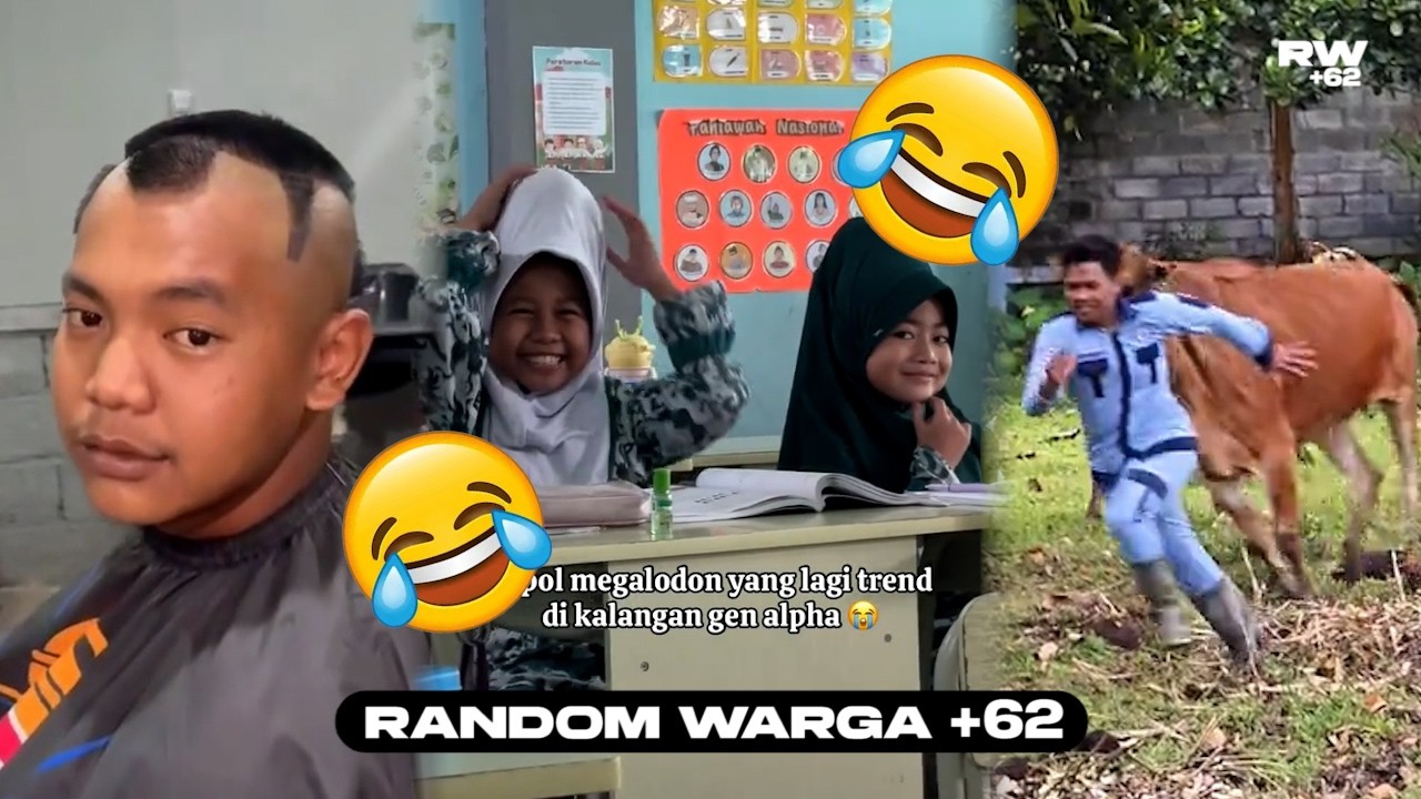RANDOM HIBURAN WARGA+62 😂😂 Video Lucu Ngakak Sampai Nangis, Random Banget | Memes | Tahan Tawa