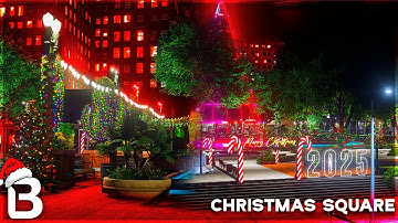 (MAP) Christmas Square [Fivem Map]