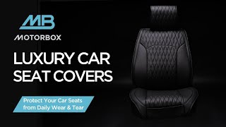 Upgrade Your Ride | MotorBox™ DiamondLux Premium Front Seat Covers by CarXS 12 views 1 day ago 56 seconds