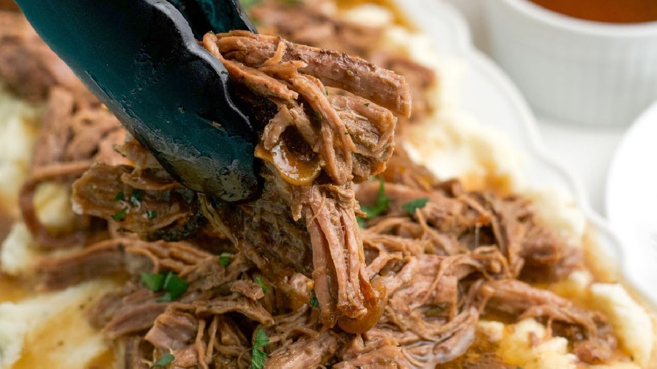Melt-in-Your-Mouth Slow Cooker Flank Steak - YouTube
