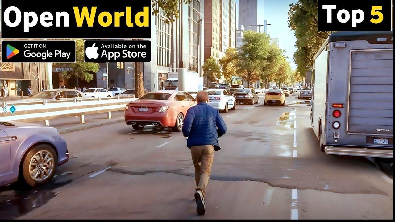 Top 5 New Open World Games for Android 2024 | High Graphics Open World ...