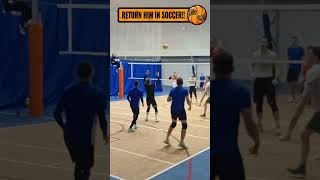 GOALKEEPER STYLE DEFENSE IN AMATEUR VOLLEYBALL MATCH