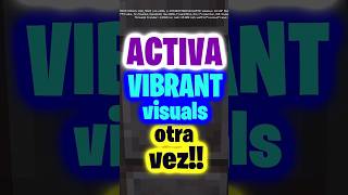 Como Activar Vibrant Visuals En Minecraft