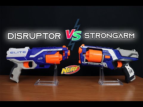 Nerf Disruptor Vs Nerf Strongarm || Sono praticamente Uguali!