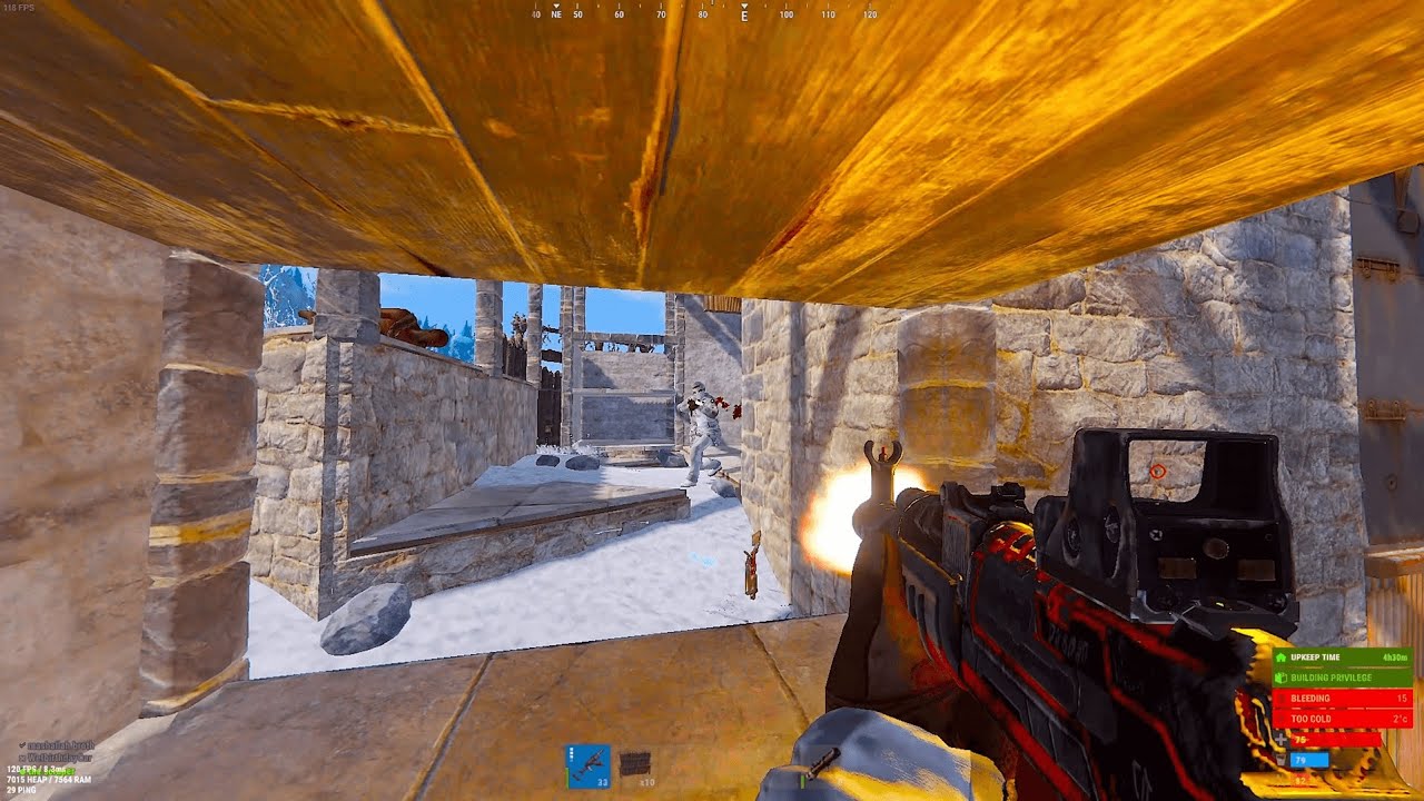 Fast snowball leads to MASSIVE raid defense (1v14+) - Rust - YouTube