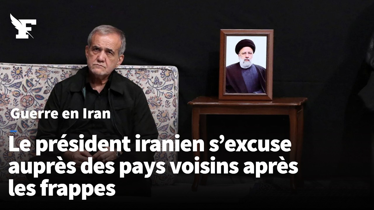 Le président iranien s’excuse auprès des pays voisins après les frappes