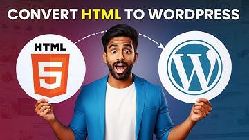 How to convert HTML website to WordPress | Best HTML to WordPress converter plugin