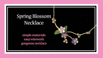 Spring Blossom Necklace. Make it With Spellbound