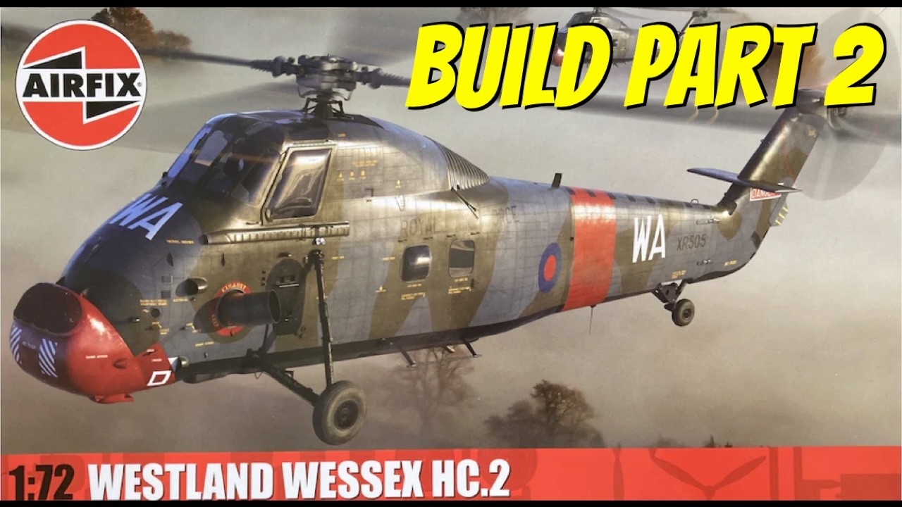 Сборка модели Airfix 1/72 Wessex HC.2. Часть 2.
