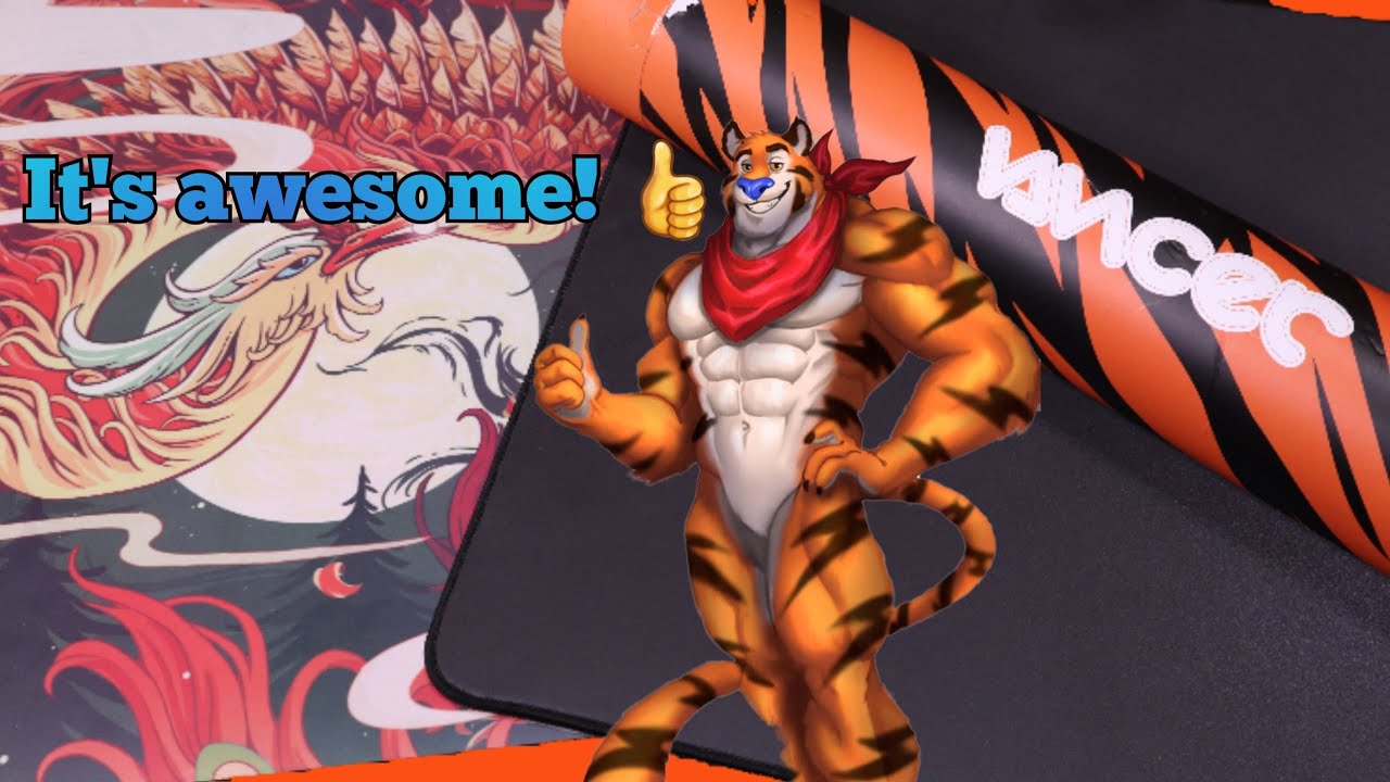 The best glass infused mousepad on the market | Vancer ICE Pad review+ EspTiger Wuxiang 2 comparison