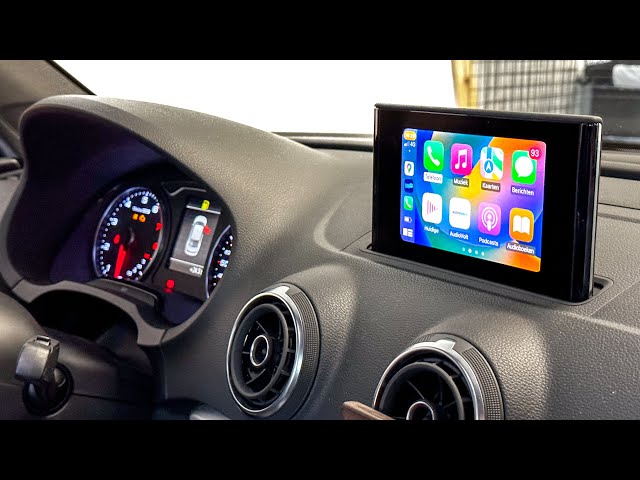 Apple Carplay & Android Auto Installation in a 2015 Audi A3