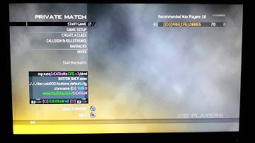 Free mw2 cfg lobbies