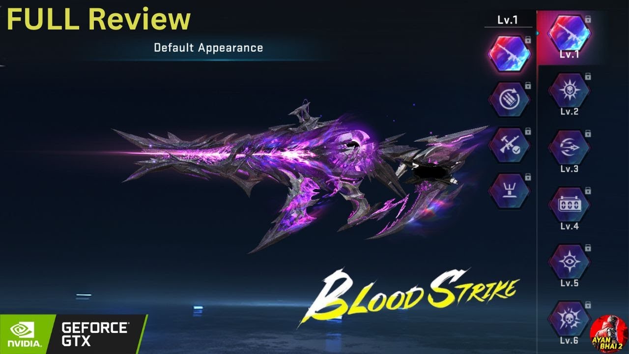 Blood Strike EVO Galil - Reaper Skin full review