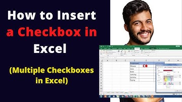 How to Insert Checkbox in Excel (Multiple Checkboxes in Excel)