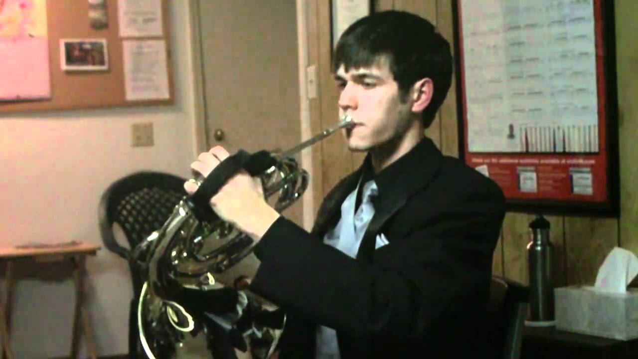 Ryker French Horn Audition YouTube