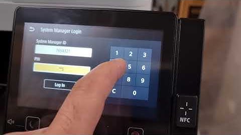 Firmware update Canon imageCLASS X C1127iF