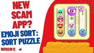 Emoji Sort: Sort Puzzle app Real Or Fake? Emoji Sort: Sort Puzzle FAKE App? screenshot 2