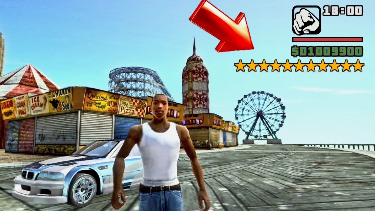 Quitar estrellas en GTA San Andreas