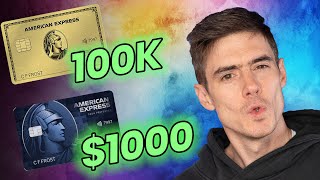 Amex Referrals INCREASED Offers: How to Get 100k Points or $1000!