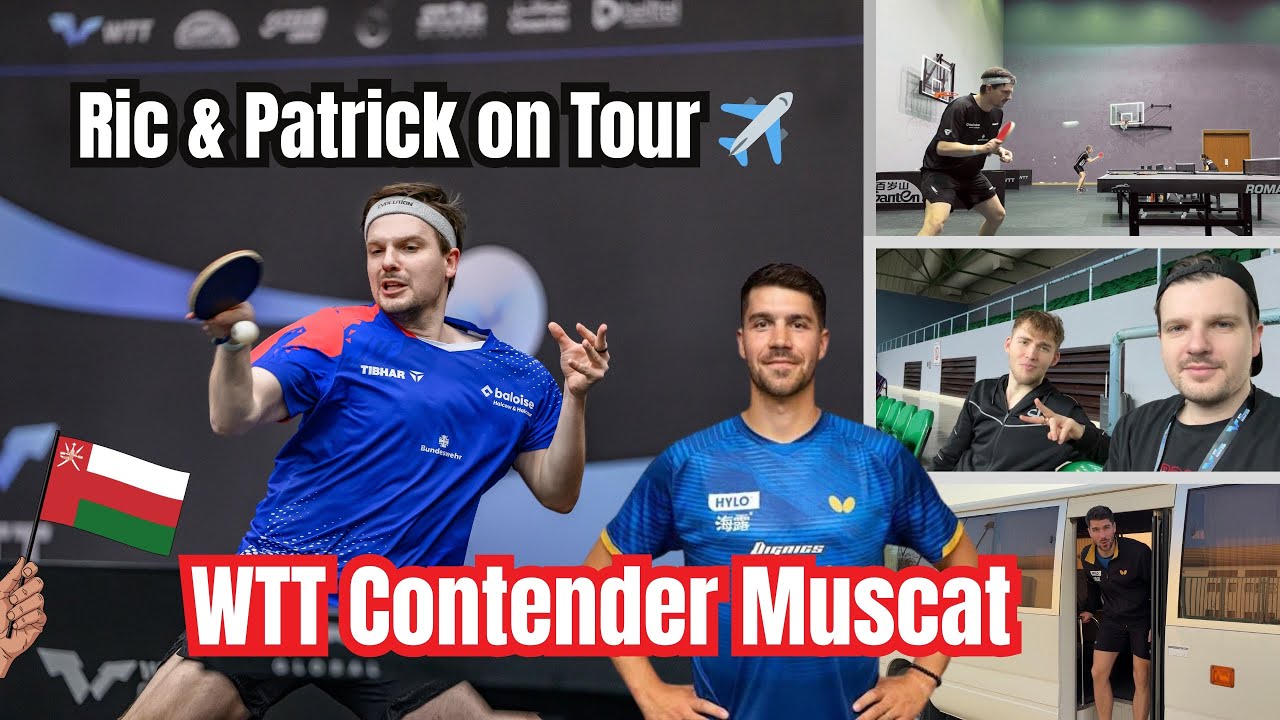 Ric & Patrick on Tour ✈️ | WTT Contender Muscat