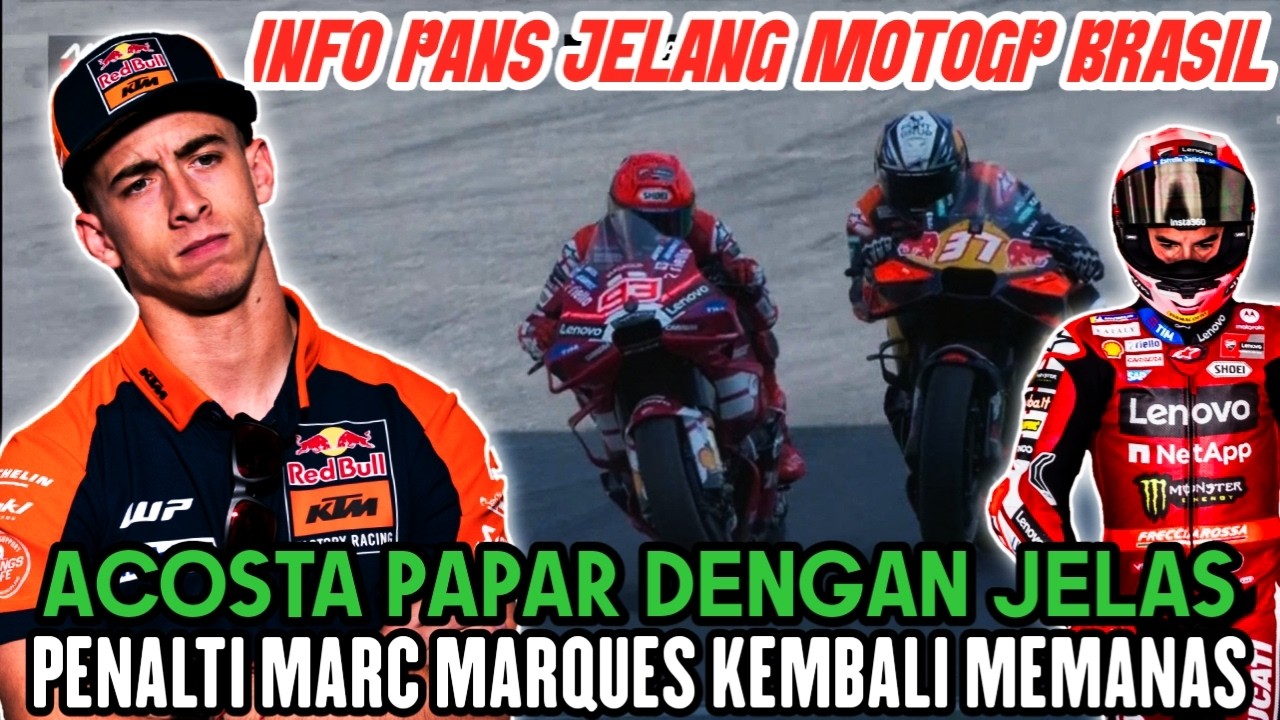 BREAKING NEWS🔴 Acosta Pede tinggikan kempuannya, Marc bisa saja ngak penalti, Moreirra gembira coy