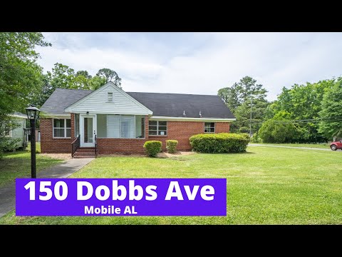 150 Dobbs Ave, Mobile, AL home video tour