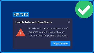 How to Fix Bluestacks Cannot Start Because of Graphics Related Issues (2025)