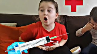 NURSE MEASURES SIZE AND WEIGHT / DOKTOR VİDEOLARI - DOKTORCULUK / İĞNE YAPIYORLAR