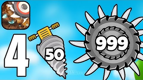 Drill and Collect- Gameplay Walkthrough Part 4 Tutorial mine gold (Android,iOS)