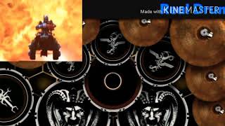 cover Real Drum  Opening Power Rangers Spd space Patrol Delta