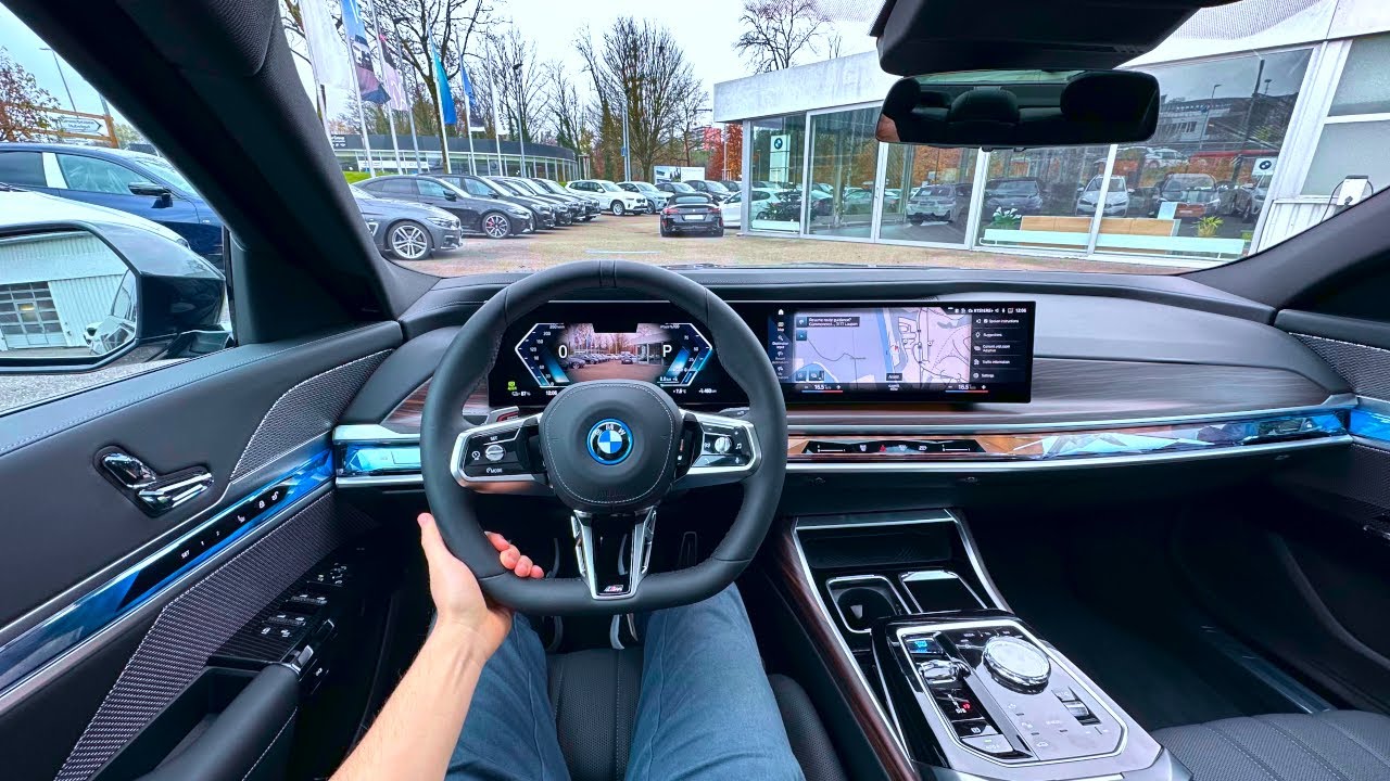 2023 BMW i7 Electric Test Drive POV - YouTube