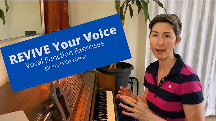 REVIVE your VOICE! Vocal Function Exercises (Stemple) | Voice Rehab | Vocal Rehabilitation Exercises