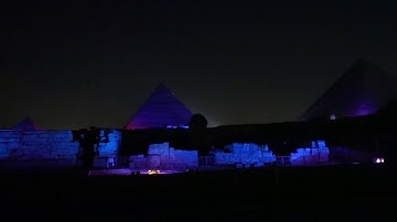 Pyramids Sound and Light show part 1