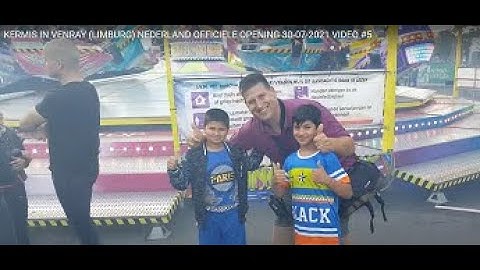 KERMIS  IN VENRAY (LIMBURG) NEDERLAND  OFFICIELE OPENING  30-07-2021 VIDEO #5