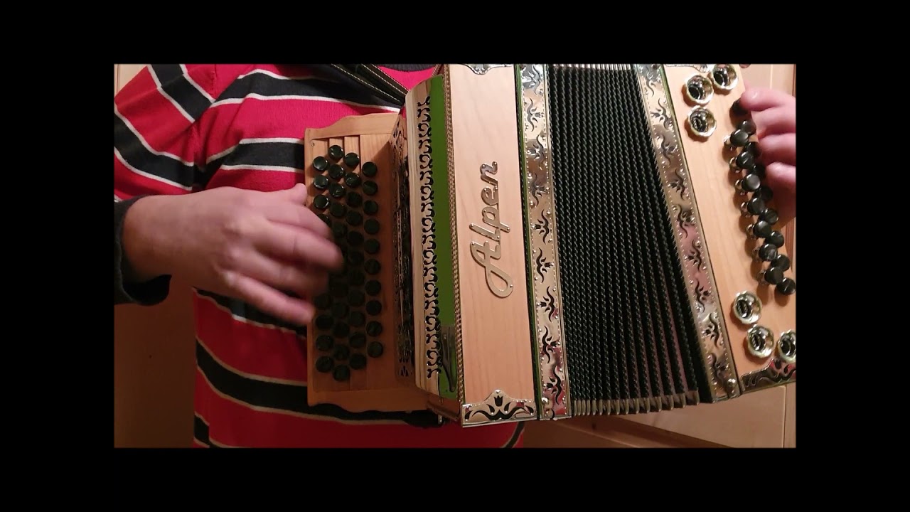 Alpen Harmonika Compact Kirsche Natur A D G C