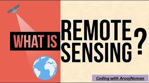 Lecture 1: What is Remote sensing?...