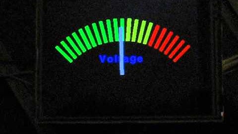 3.2" 320x240 TFT Color LCD Panel Meter Test Video