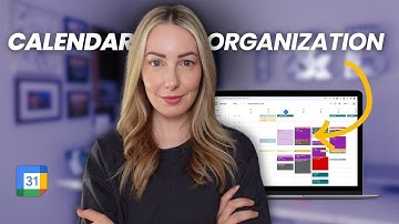 How I Organize My Google Calendar | Productivity + Time Blocking Tips