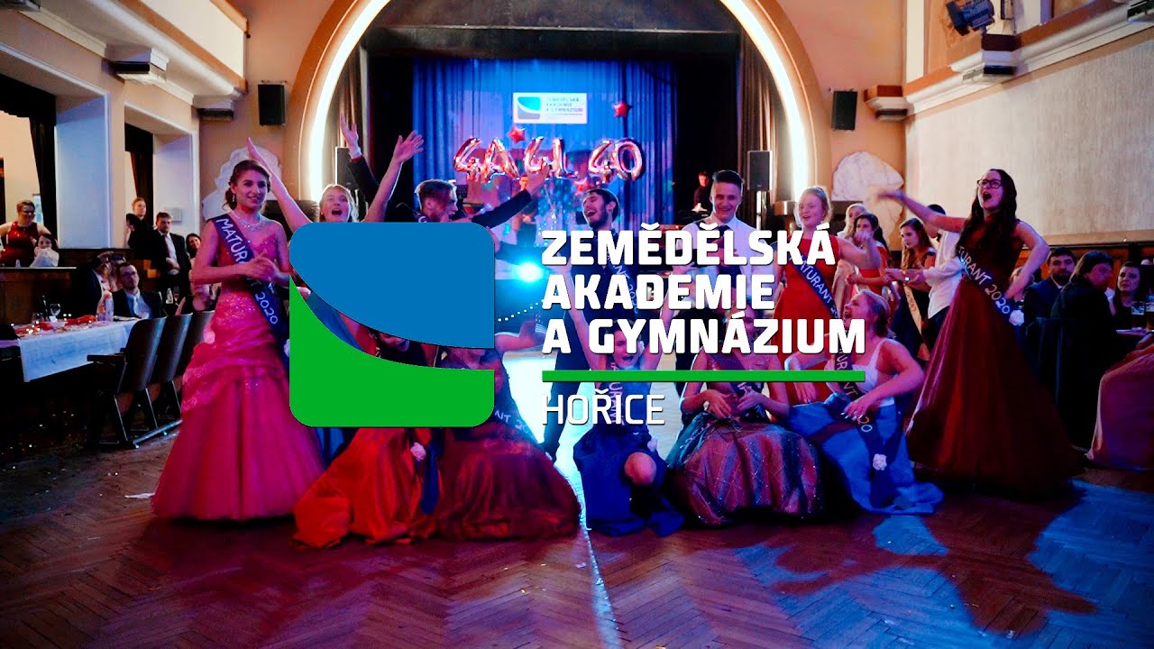 Maturitní ples 4.A - Zemědělská akademie a Gymnázium Hořice