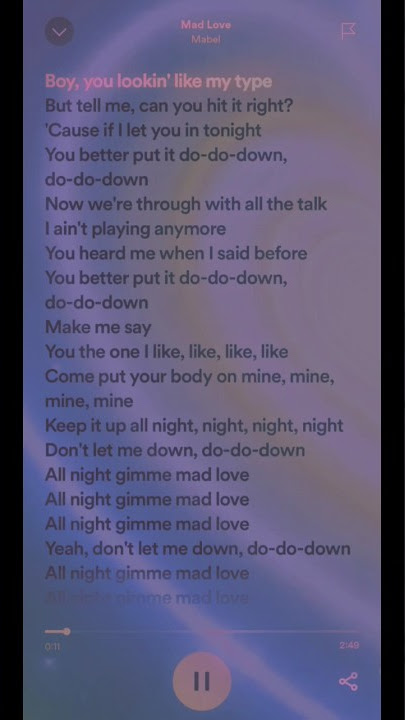 mad love🫀 | sped up | tiktok audios 🎧 #speedup #spedup #spotify