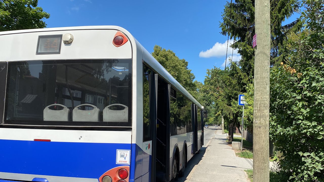 Riding bus 44 from Ziepniekkalna D/P to Šampētera Iela | Solaris Urbino 15 I | Riga, Latvia